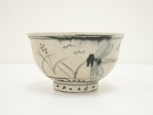 Ｔ４０２　茶碗　『安南写　蜻蛉図』『平茶碗』『浅見与し三 造』　共箱　茶道具 道具 ] - 道具 水野清太加造 安南蜻蛉茶碗（共箱） | ネットショップ圭